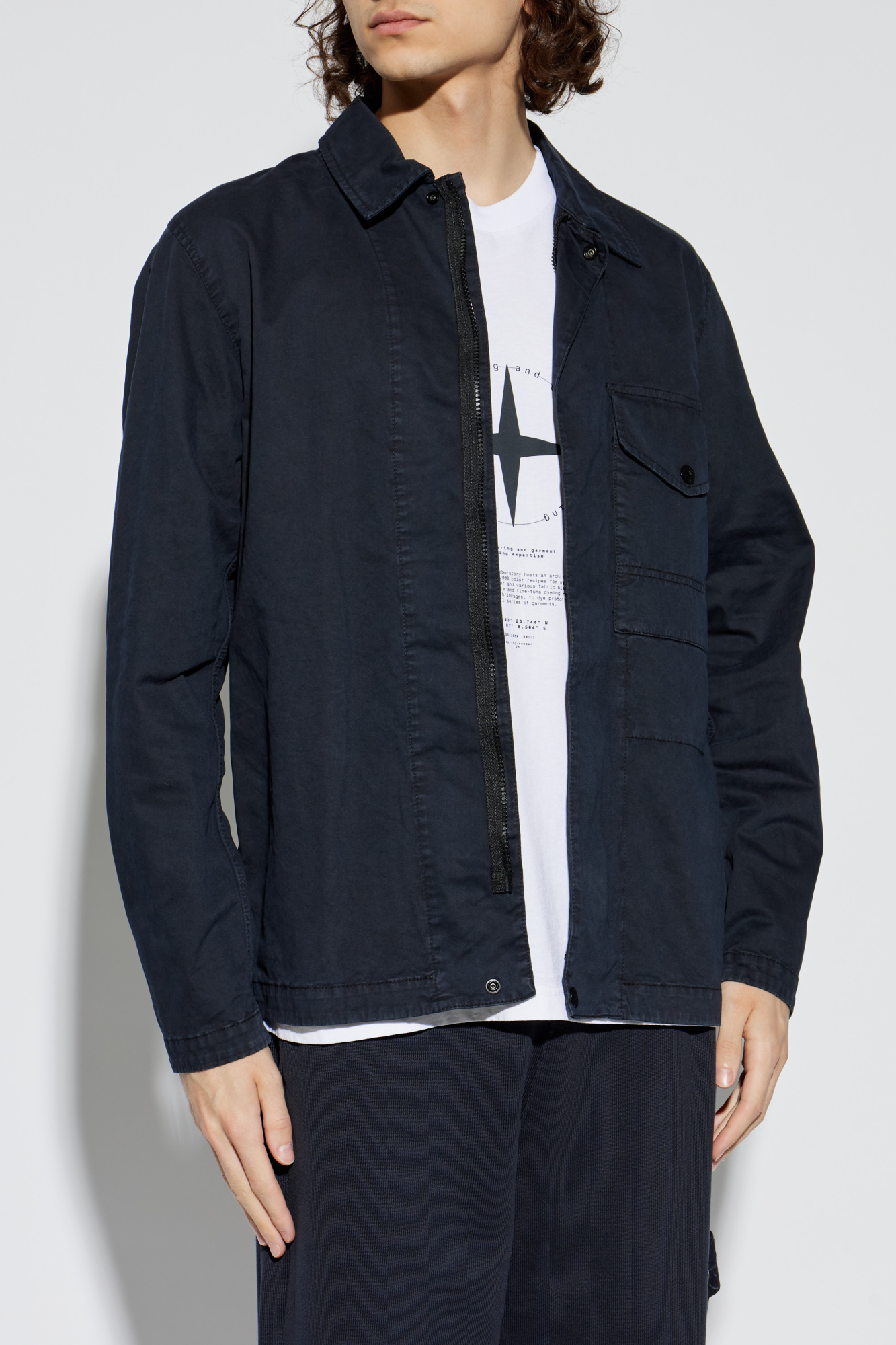 Stone Island Jacket with pocket | Men's | Vitkac
